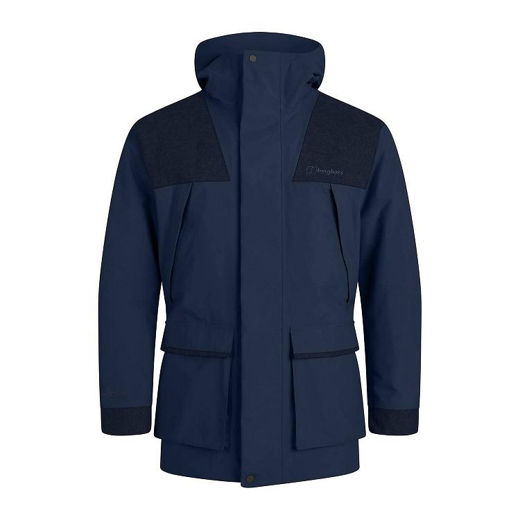 Pánska Kabáty Berghaus Breccan Modre Slovensko 2145GUKNB